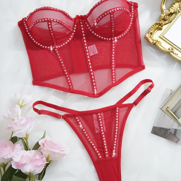 Sparkly Sexy Lingerie Set