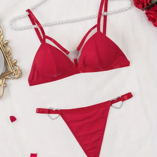 Cute Lingerie Bra and Panty Set