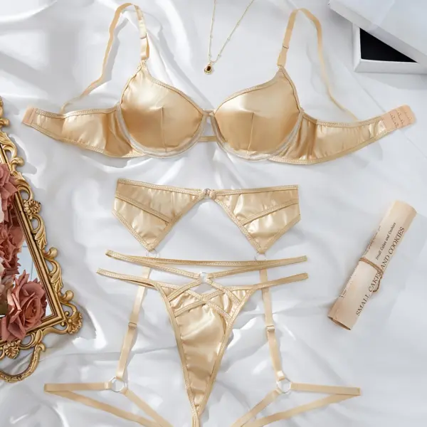 PU Stocking Style – Women's Lingerie Set